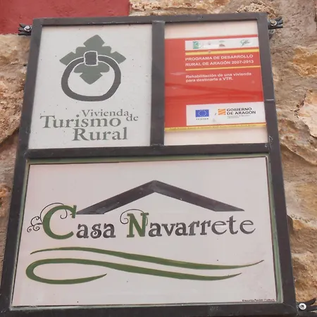 Casa Navarrete El Cuervo (Aragon)